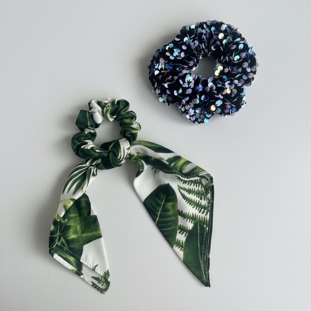 2 Piece Statement Scrunchie Bundle